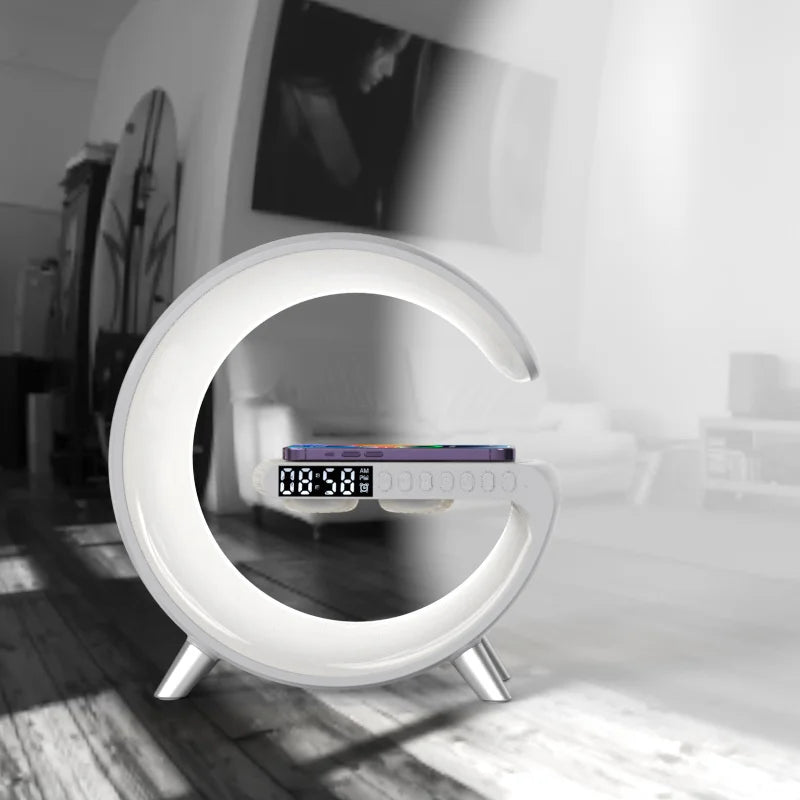 Wireless Charger Music Alarm Clock