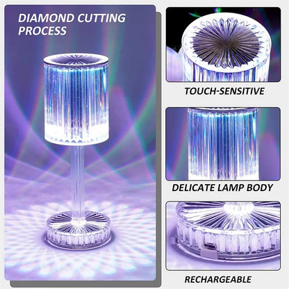 Diamond Projection Night Light